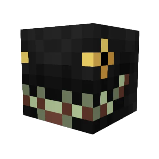AKEDOwarrior906 Minecraft avatar head, 3D render