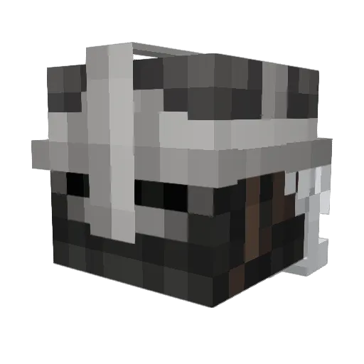 AKSTR3 Minecraft avatar head, 3D render
