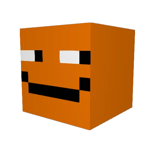 AK_Warrior113 Minecraft avatar head, 3D render