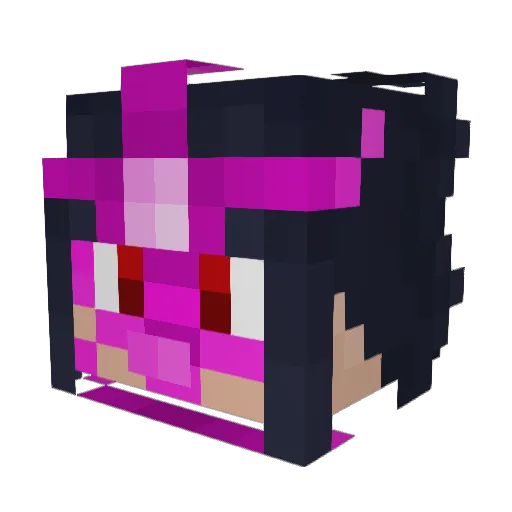 AKlegend00 Minecraft avatar head, 3D render