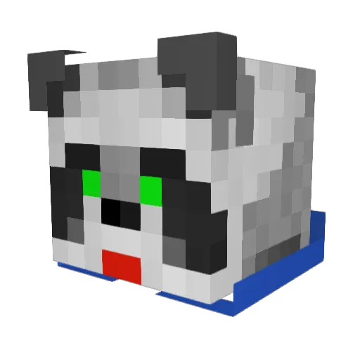 AL16Gaming Minecraft avatar head, 3D render