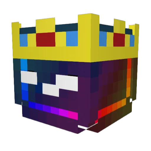 AL3XSAT_ Minecraft avatar head, 3D render