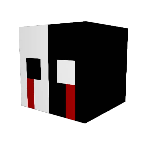 ALBANIAN_BONES Minecraft avatar head, 3D render