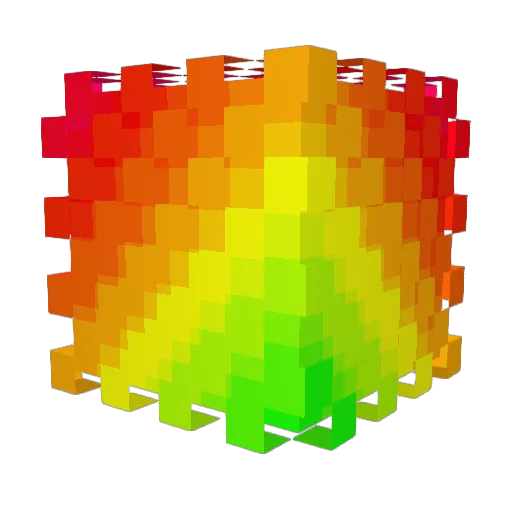 ALEChoppa Minecraft avatar head, 3D render