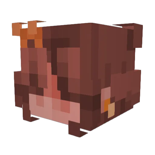 ALEX93764 Minecraft avatar head, 3D render