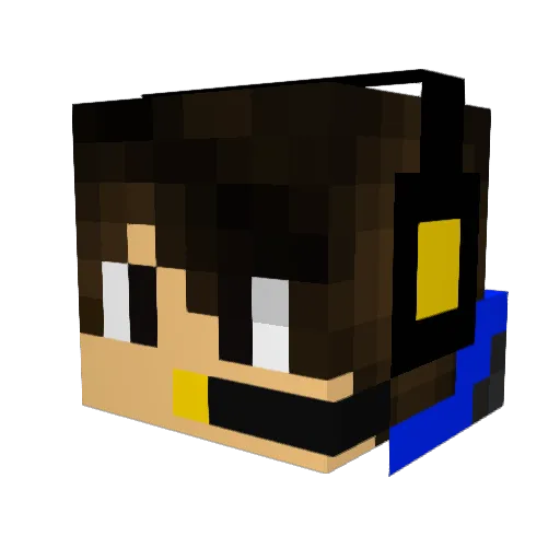 ALEXALONSO2004 Minecraft avatar head, 3D render