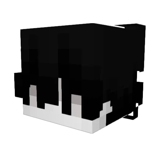 ALEXXVII Minecraft avatar head, 3D render