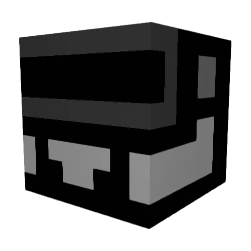 ALFA_DUDL Minecraft avatar head, 3D render