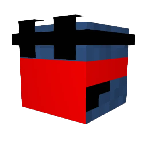 ALFBOY900 Minecraft avatar head, 3D render