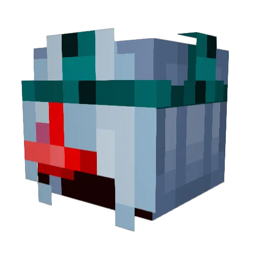 ALFIETHAKING Minecraft avatar head, 3D render