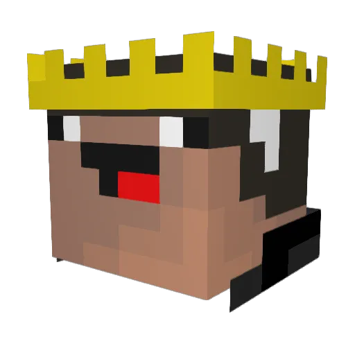 ALFONZO_ZERO Minecraft avatar head, 3D render