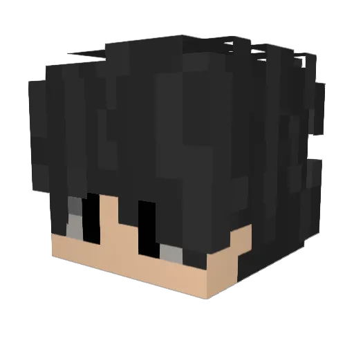 ALGAMMING Minecraft avatar head, 3D render