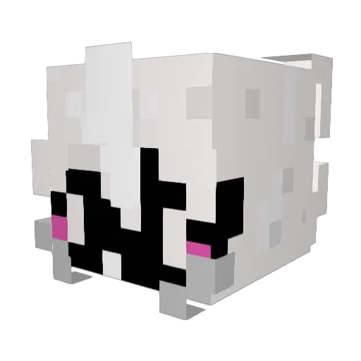 ALIOK147 Minecraft avatar head, 3D render