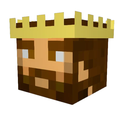 ALI_JESUS Minecraft avatar head, 3D render