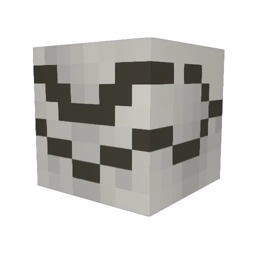 ALLEN_T Minecraft avatar head, 3D render