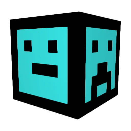 ALPAC49481 Minecraft avatar head, 3D render