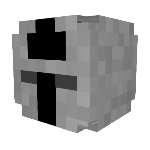 ALPHAWOLF123908 Minecraft avatar head, 3D render
