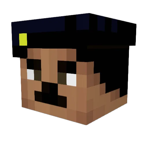 ALSHEHHI450 Minecraft avatar head, 3D render
