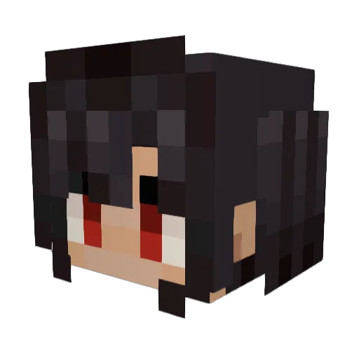 ALTER_EGO666 Minecraft avatar head, 3D render