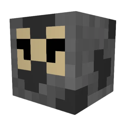 AL_Havocs Minecraft avatar head, 3D render