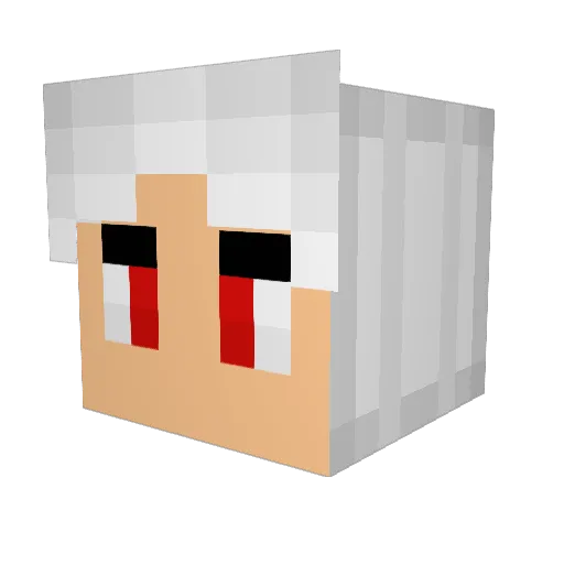 ALexandto93 Minecraft avatar head, 3D render