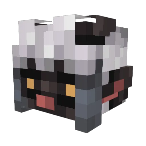 ALivingSomeone Minecraft avatar head, 3D render