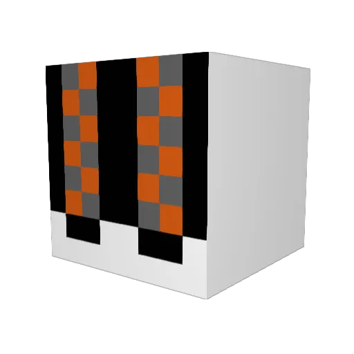 ALoafOfToasters Minecraft avatar head, 3D render