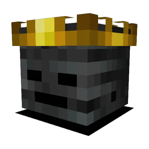 AM1NE05 Minecraft avatar head, 3D render