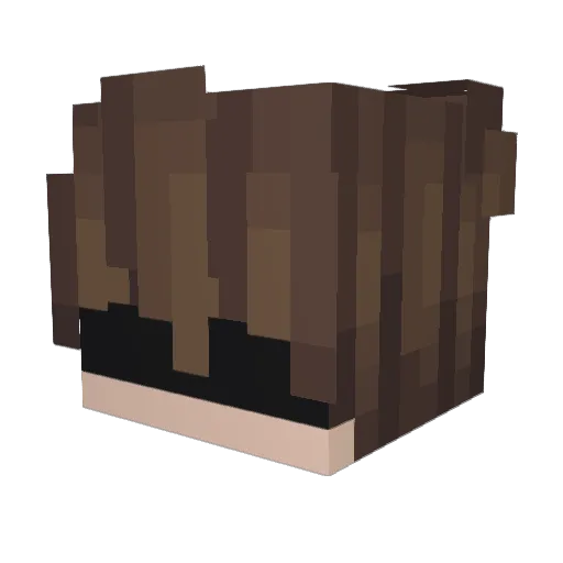 AMGAMES12 Minecraft avatar head, 3D render