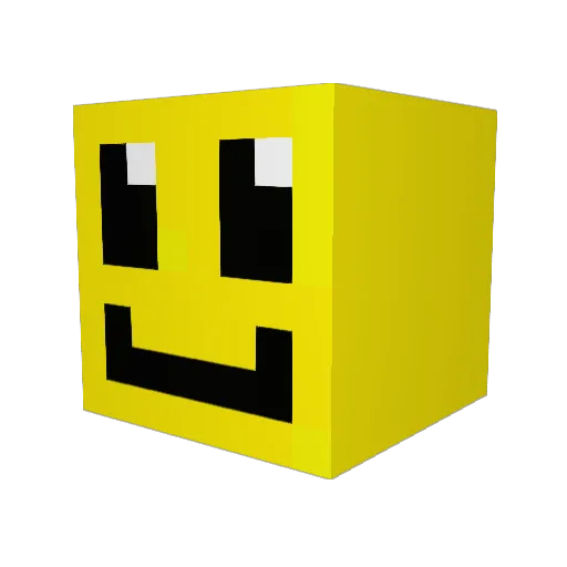 AMG_Skoko Minecraft avatar head, 3D render