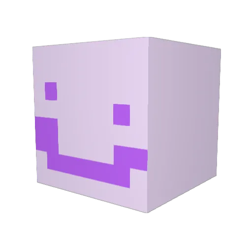 AMITROOPA Minecraft avatar head, 3D render