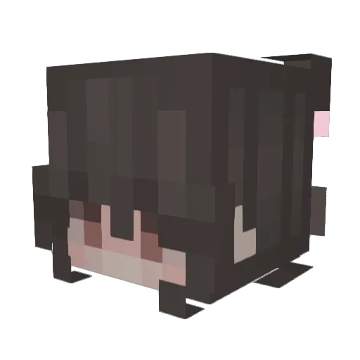 AMMO919 Minecraft avatar head, 3D render
