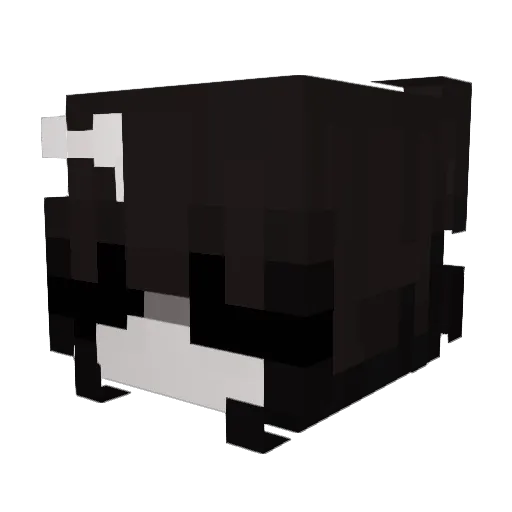AMPH3TAM1NEABU5E Minecraft avatar head, 3D render