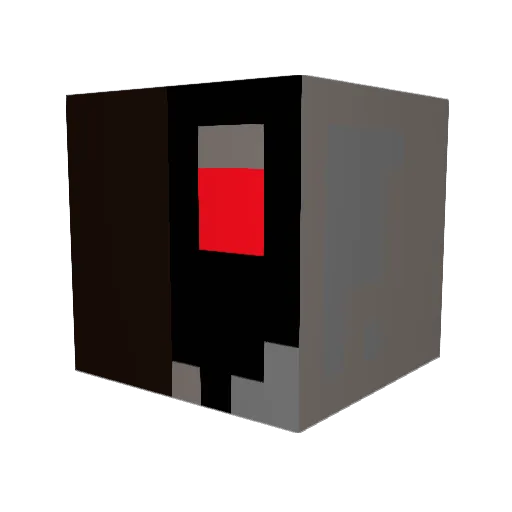 AMS_Awesome Minecraft avatar head, 3D render