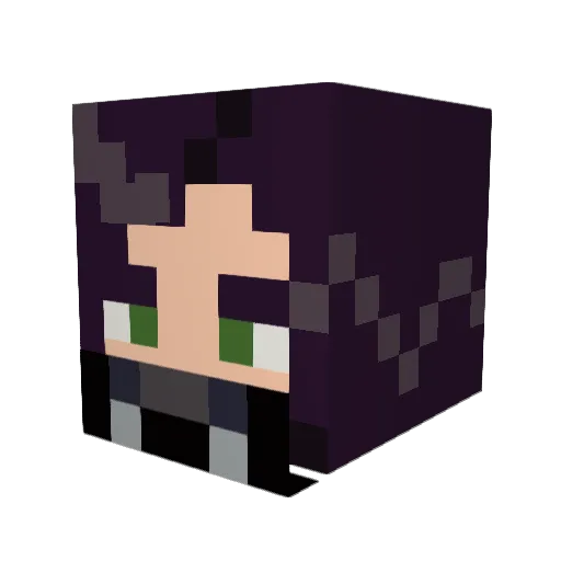 AMStoneparty Minecraft avatar head, 3D render