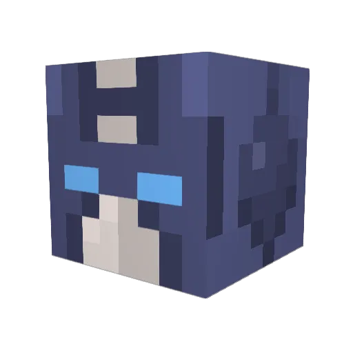 AMurphy31 Minecraft avatar head, 3D render