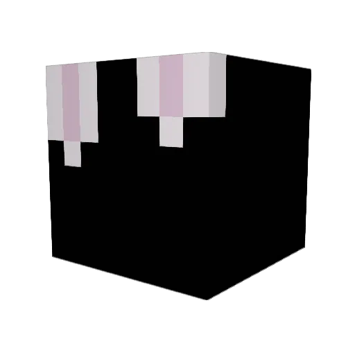 AN1MOL Minecraft avatar head, 3D render