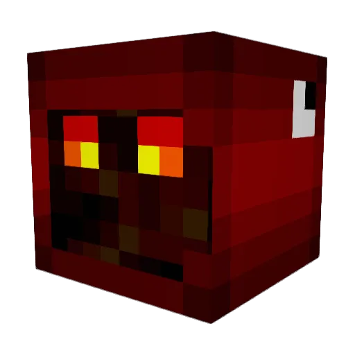 ANAN2905 Minecraft avatar head, 3D render