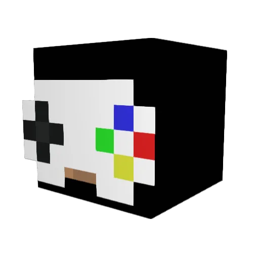 ANDYDERRIEGEL Minecraft avatar head, 3D render