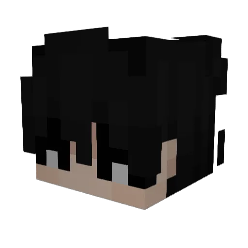 ANDYFOUR11 Minecraft avatar head, 3D render