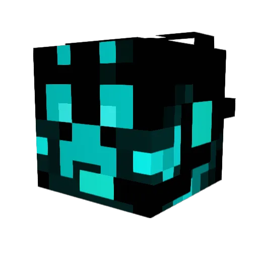 ANDY_123 Minecraft avatar head, 3D render