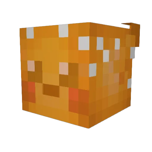 ANENTPIG Minecraft avatar head, 3D render