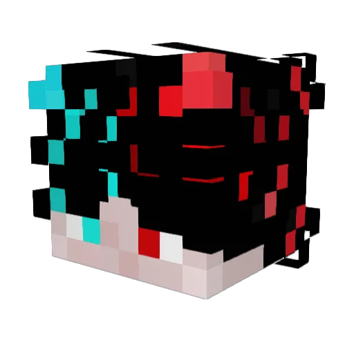 ANISHGMR Minecraft avatar head, 3D render