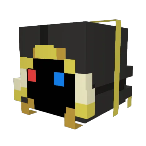 ANISHPAL03 Minecraft avatar head, 3D render