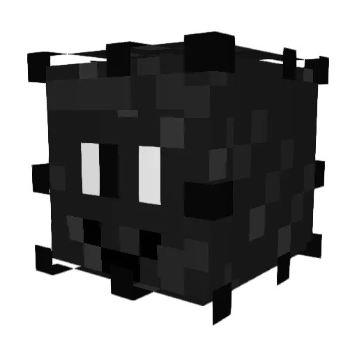 ANNY_S2 Minecraft avatar head, 3D render