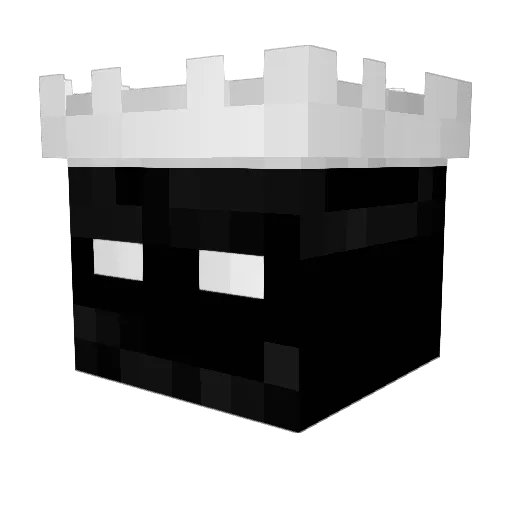 ANONI5 Minecraft avatar head, 3D render