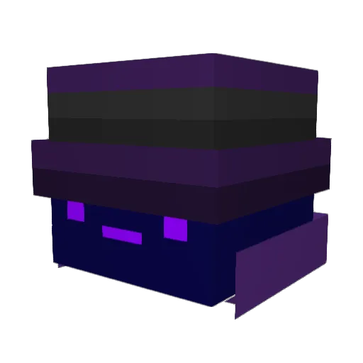 ANTMAN5411 Minecraft avatar head, 3D render