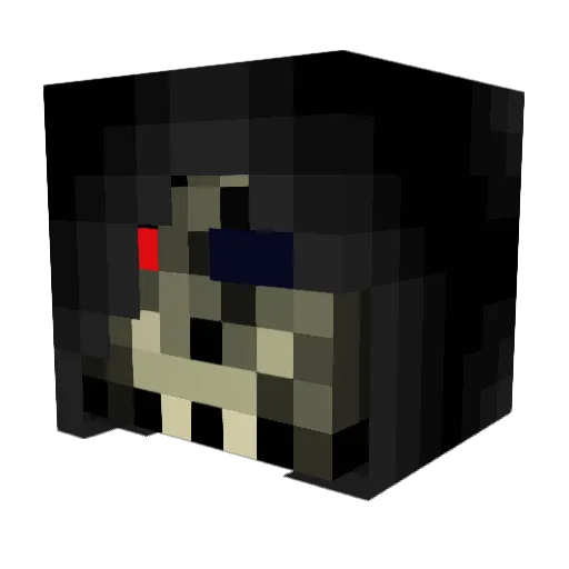 ANTOINE1705 Minecraft avatar head, 3D render