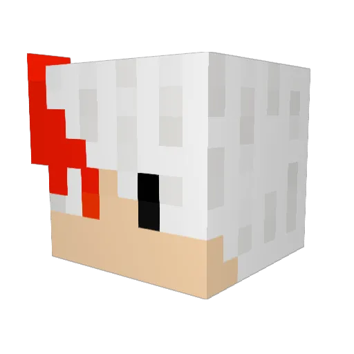 ANTRAX1TAP Minecraft avatar head, 3D render