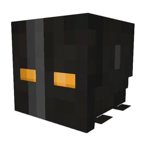 AN_Master Minecraft avatar head, 3D render